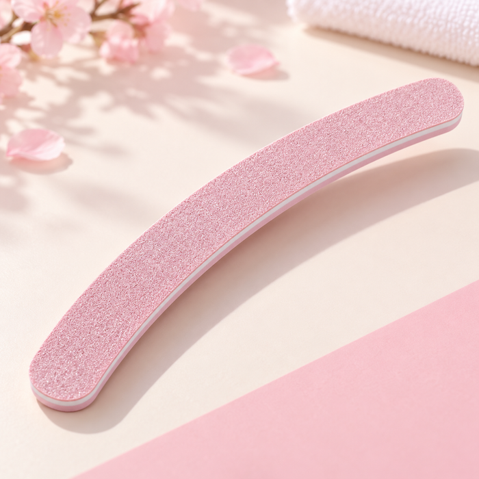 Petal Curve Nail File — generated design illustration